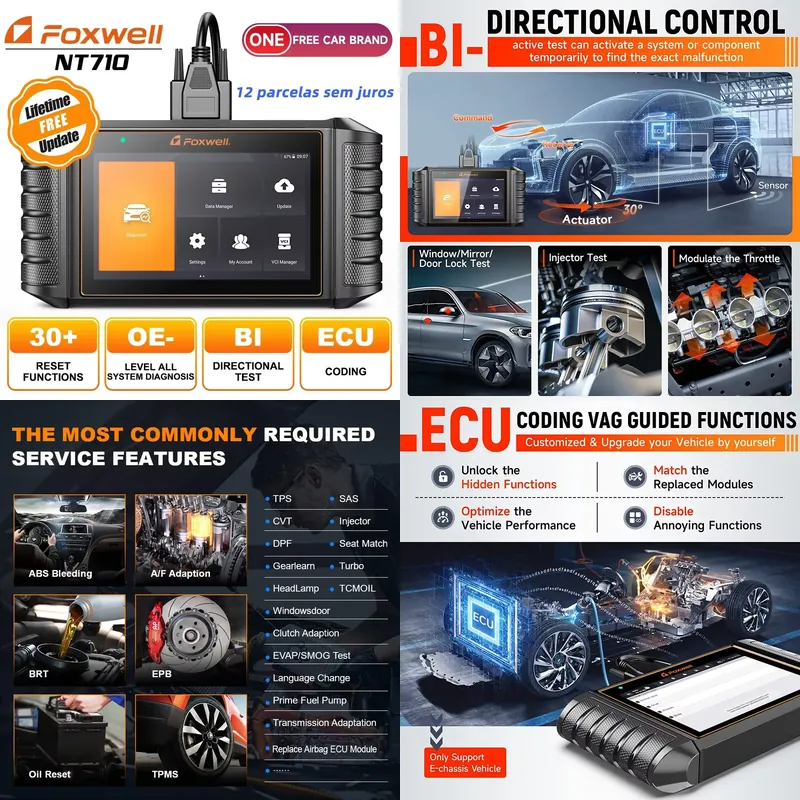 Car Diagnostic Tool - Strumenti diagnostici per auto FOXWELL NT710