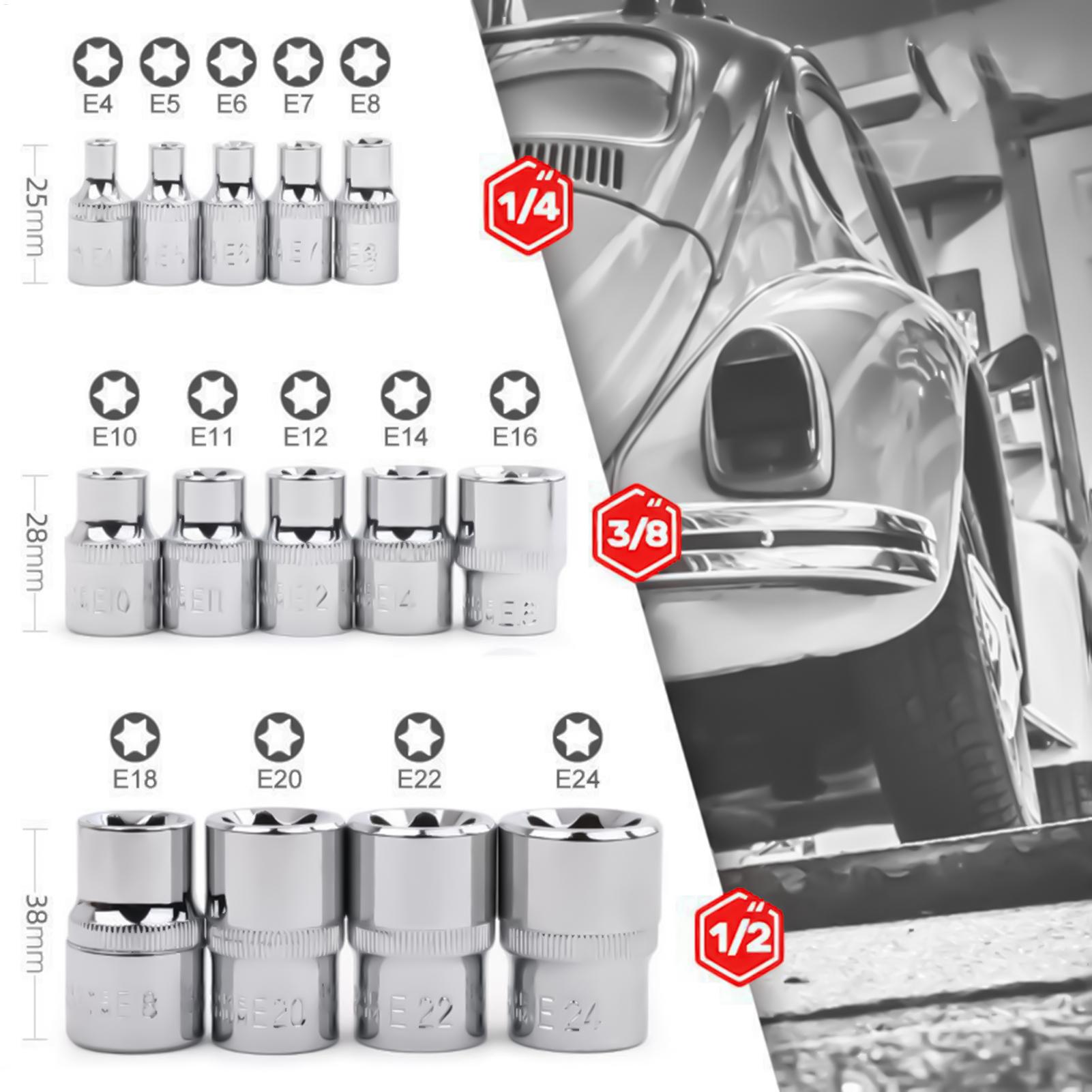 Socket Set - Set di Chiavi a Bussola Portatile