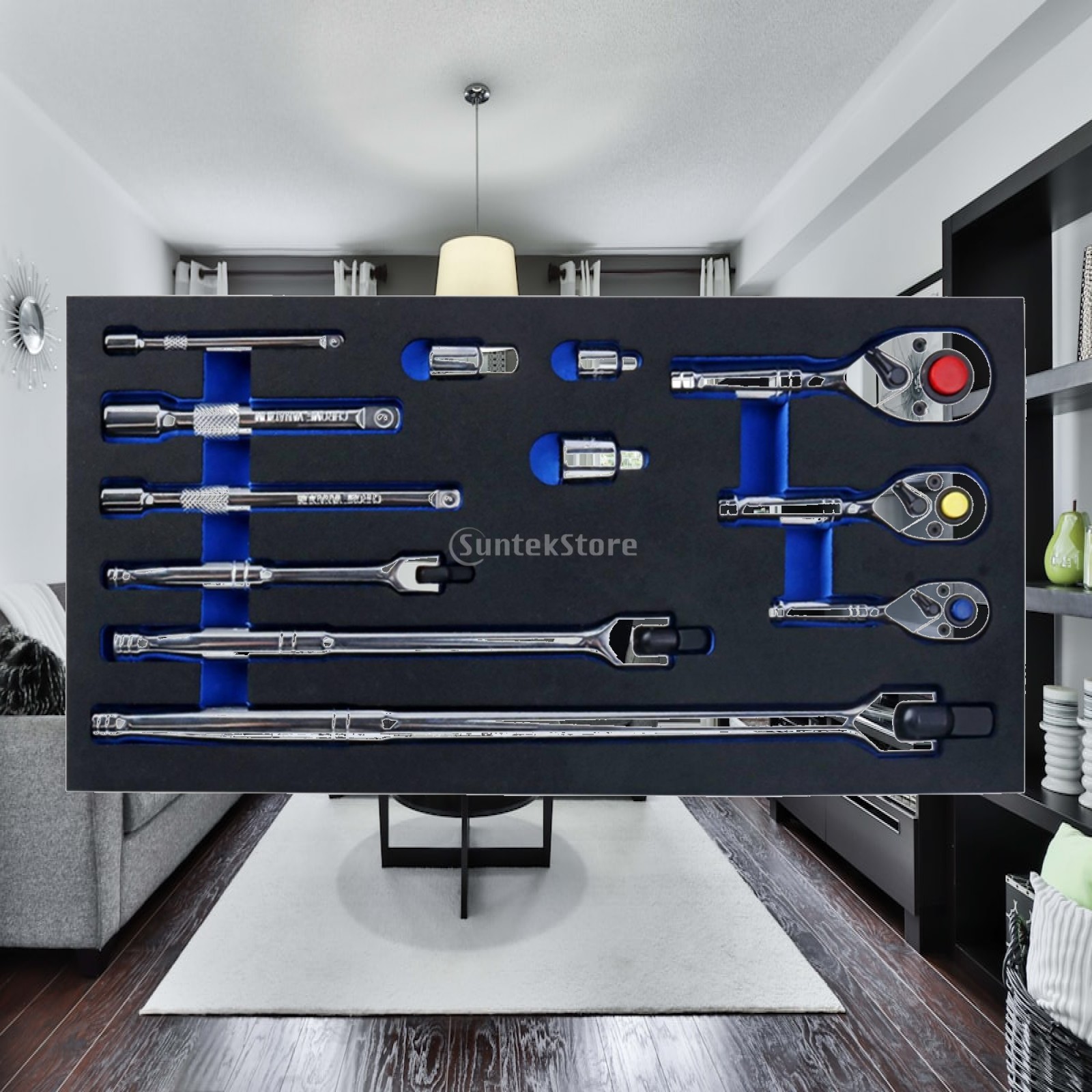 Socket Set - Set di 12 utensili a cricchetto