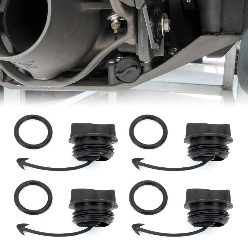 Set da 4 tappi di scarico neri - Spark Plug recensione e prezzo
